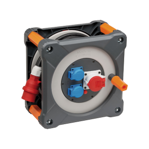 Tambour de câble CEE avec 2x prises de terre