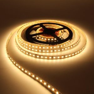 Ruban LED 5M 24V 18W lumière Blanc Chaud 3000K