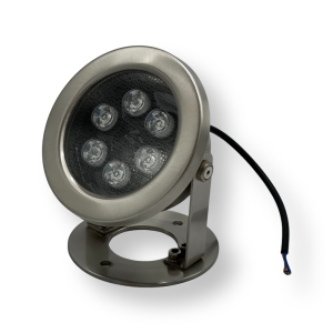 Projecteur Submersible 6W En Acier Inoxydable IP67 Étanche RVB